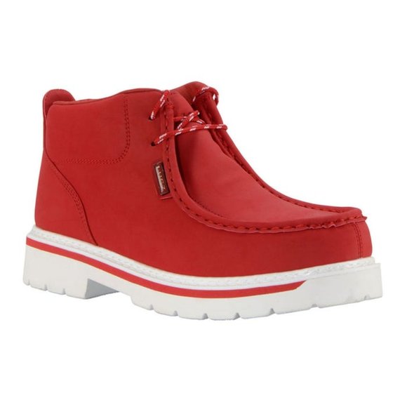 mens red lugz boots